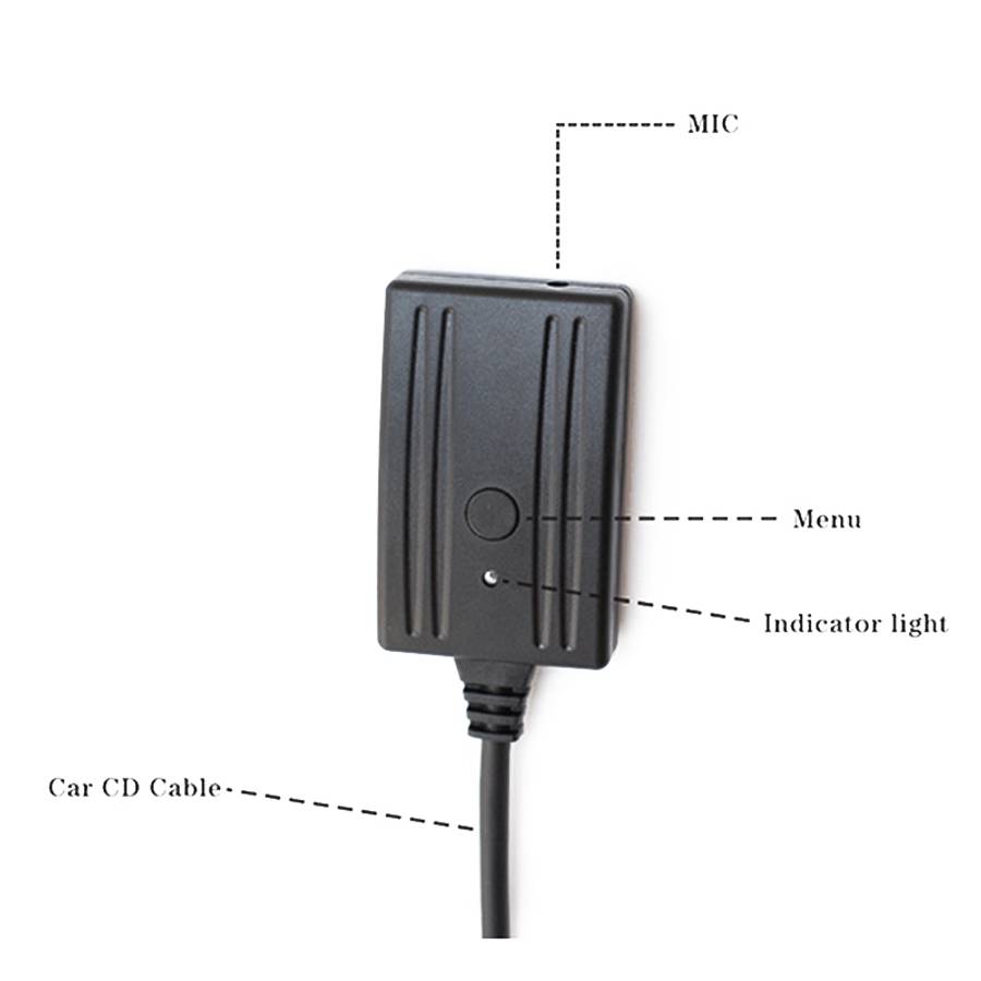 Car AMI MMI2G Multimedia Bluetooth Music AUX Digital Audio Cable + MIC + Music Change for Audi Q7 A6