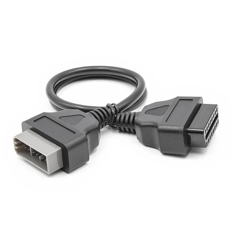 14Pin to 16Pin Car OBD2 Conversion Cable OBDII Diagnostic Adapter Cable for Nissan