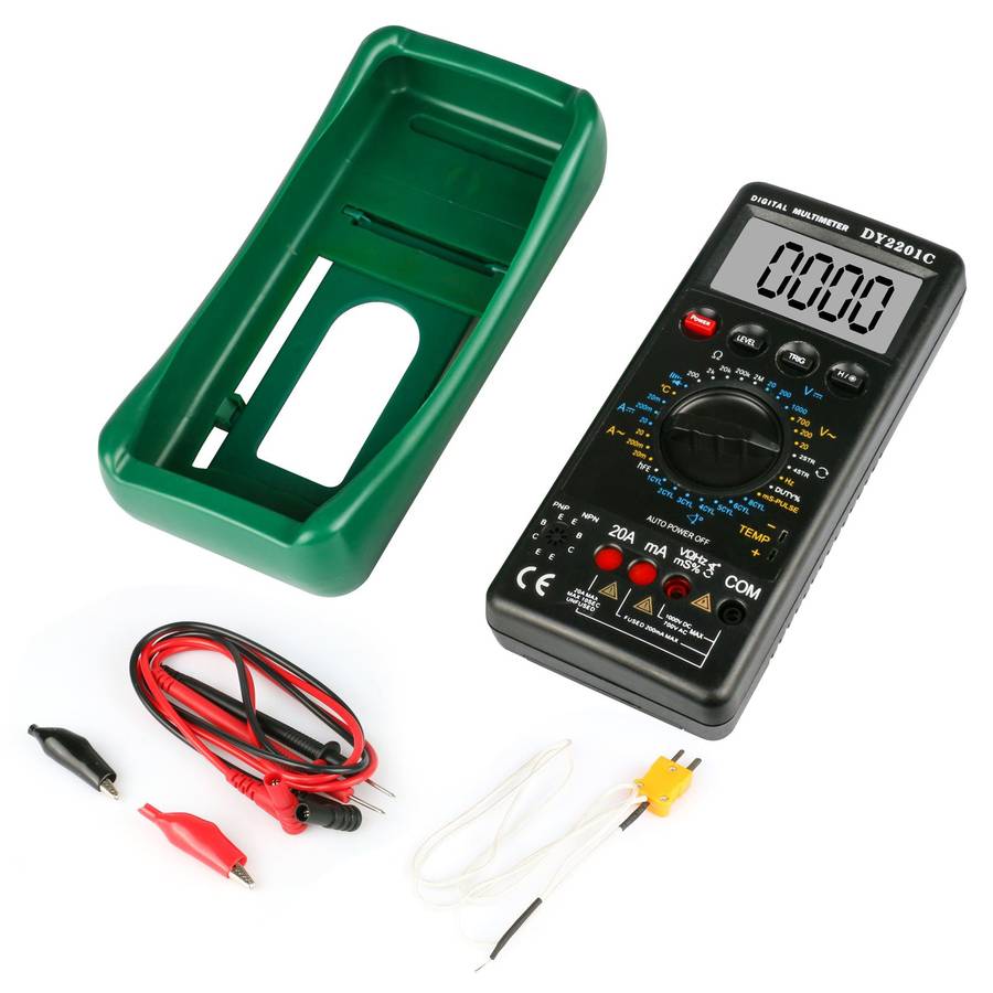 DUOYI DY2201C Car High-precision Digital Multi-function Maintenance Automatic Universal Meter