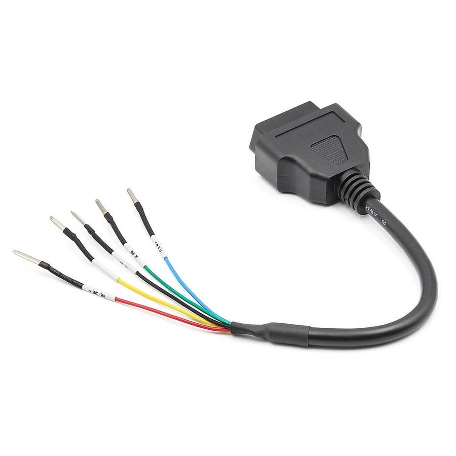 OBD2 Female 16 Pin K+can Line Jumper Tester Car Diagnostic Cable