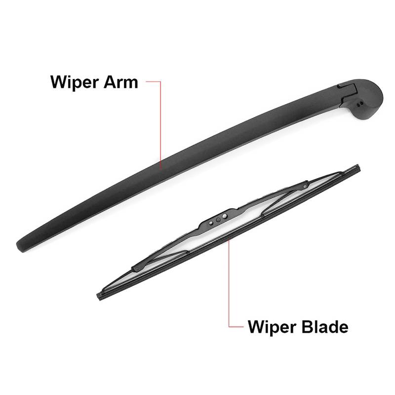 JH-AD06 For Audi A6 Avant 2005-2008 Car Rear Windshield Wiper Arm Blade Assembly 4F9 955 407