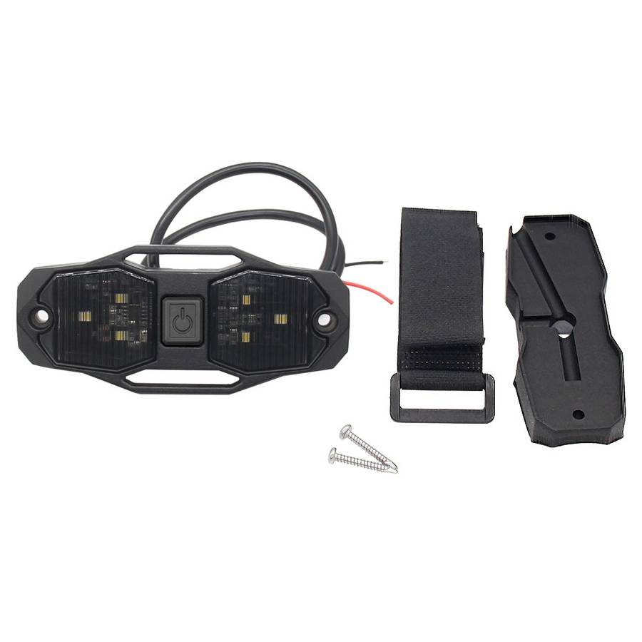 For UTV ATV Polaris RZR Golf Cart Motorcycle LED Guard Bar Light