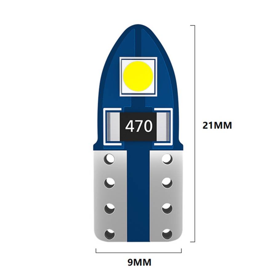 20pcs T10 3030-2SMD Car White Light LED Clearance Light Lamp