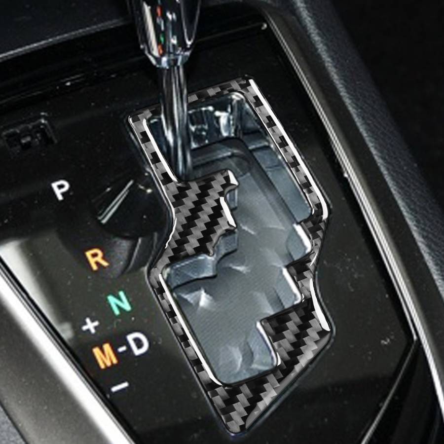 Car Carbon Fiber Gear Decorative Sticker for Toyota Corolla / Levin 2014-2018, Left Drive