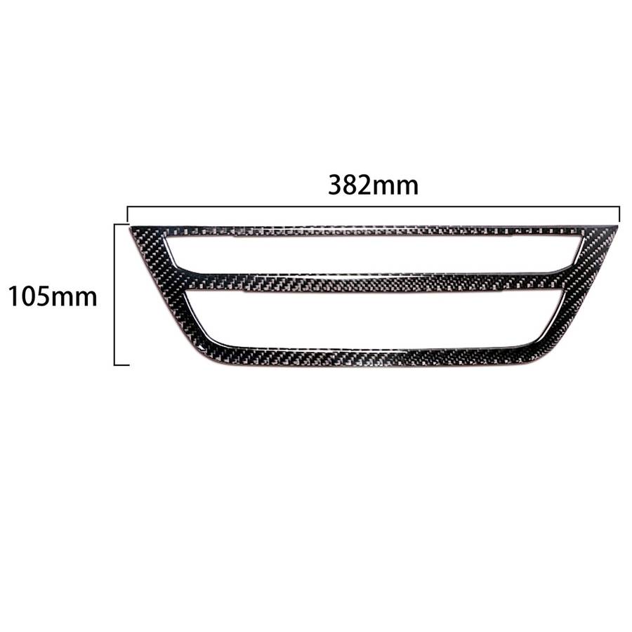 Car Carbon Fiber Air Conditioner CD Control Panel M Performance Decorative Sticker for BMW G01 X3 20