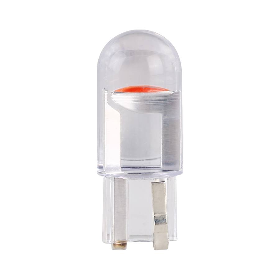 50pcs T10 DC24V / 0.36W / 0.03A Car Clearance Light COB Lamp Beads (Ice Blue Light)