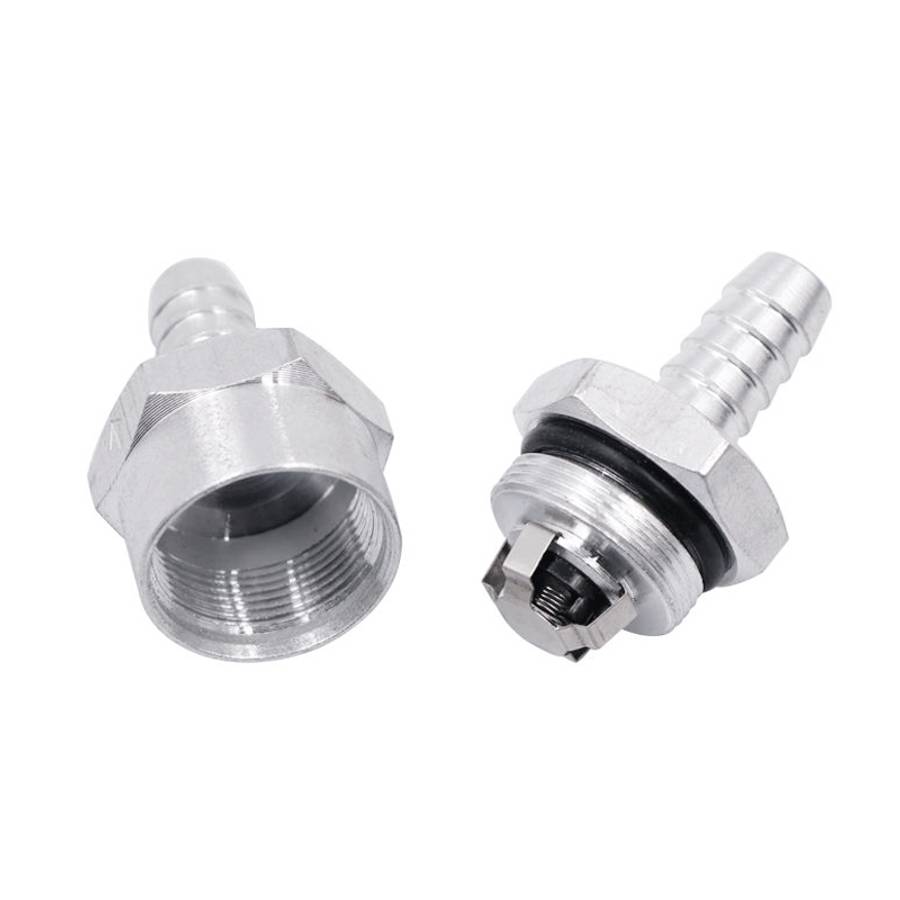Car 12mm Aluminium Alloy Fuel Petrol One Way Non Return Check Valve