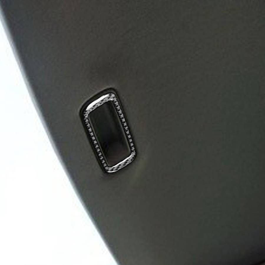 Car Carbon Skylight Handle Decorative Sticker for Honda Civic 8th Generation 2006-2011, Left and Rig