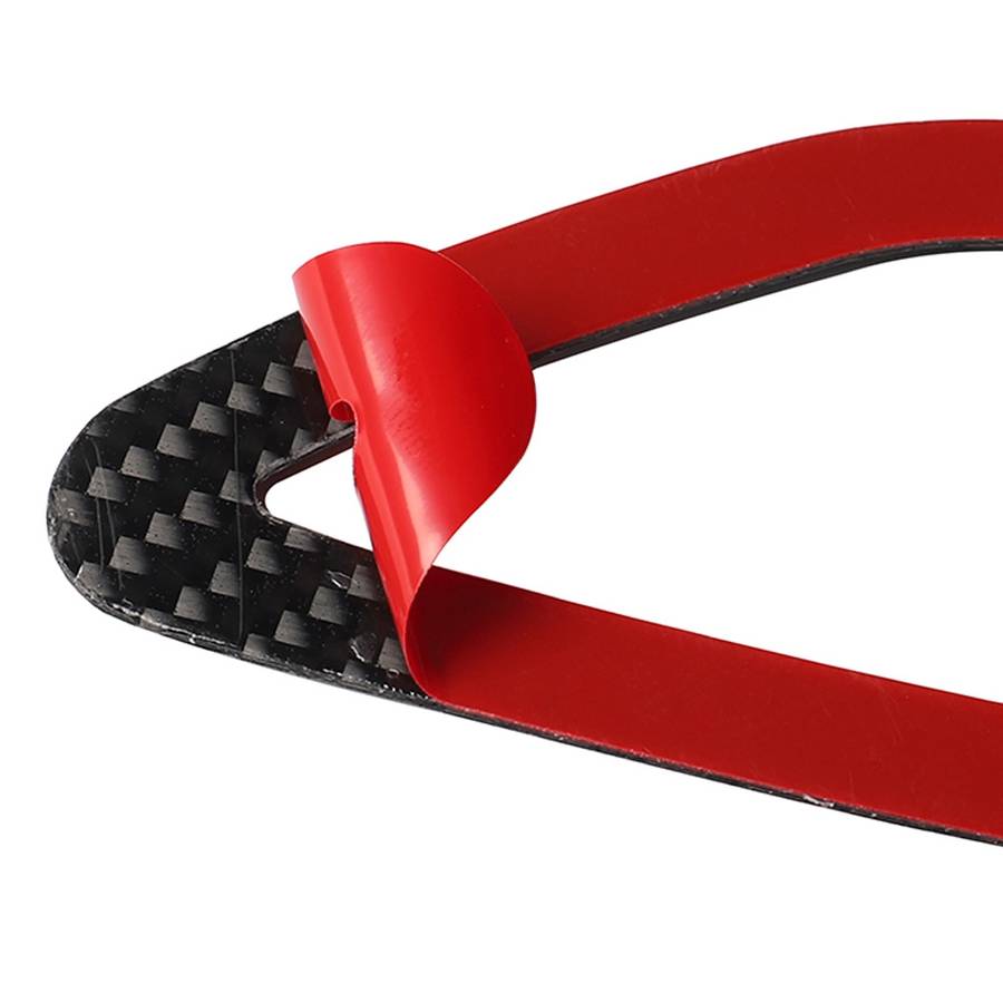 Car Carbon Fiber Solid Color Dashboard Air Outlet Decorative Sticker for Mercedes-Benz A Class 2013-