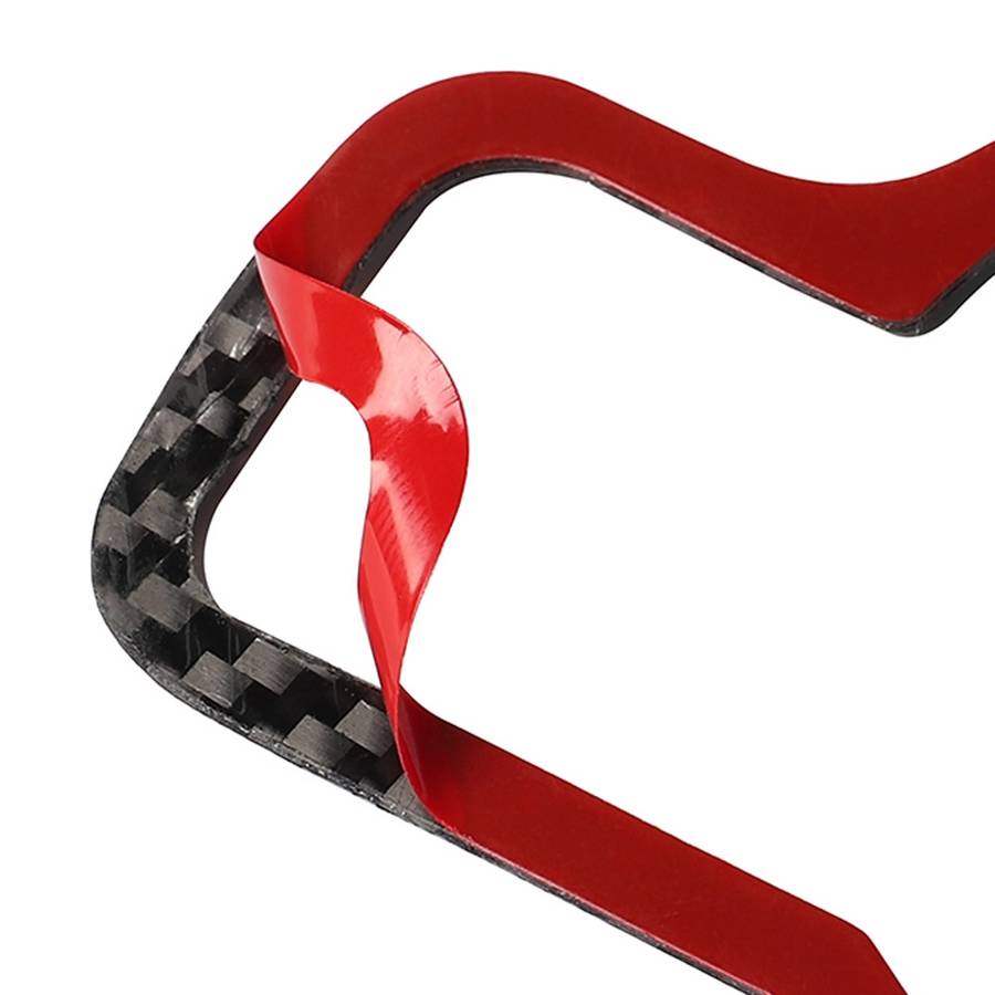 Car Carbon Fiber German Color Headlight Switch D Decorative Sticker for Mercedes-Benz A 2013-2018/B