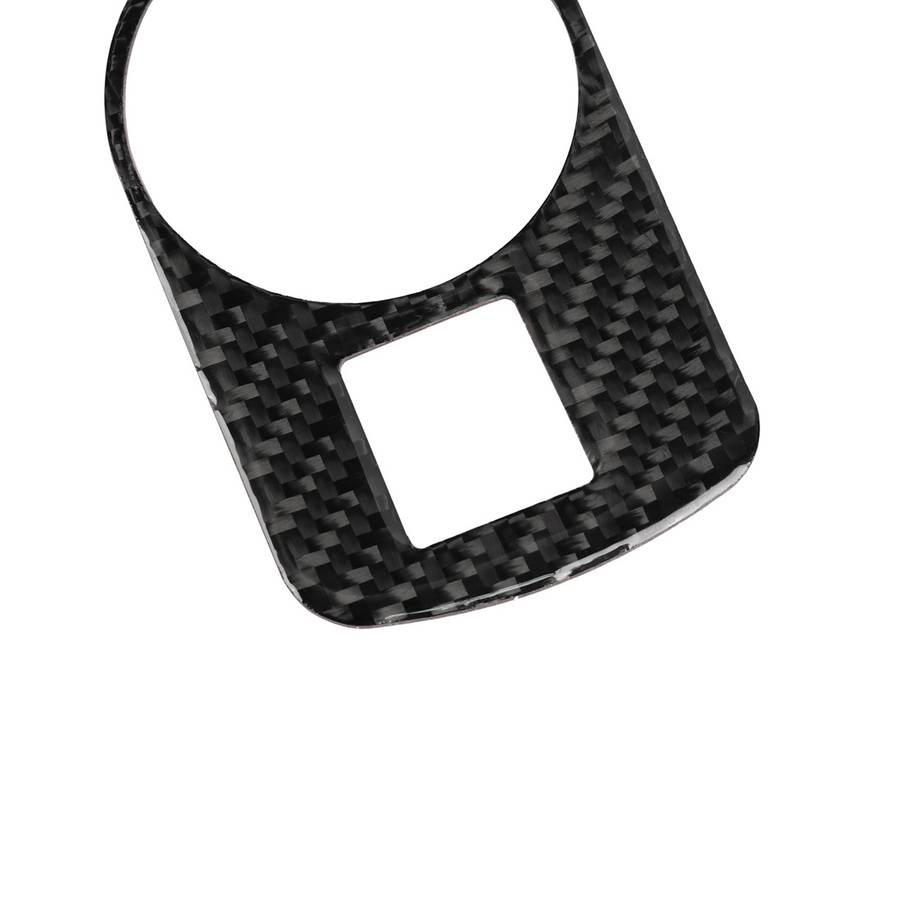 Car Carbon Fiber Headlight Switch Decorative Sticker for Audi TT 8n 8J MK123 TTRS 2008-2014, Right D