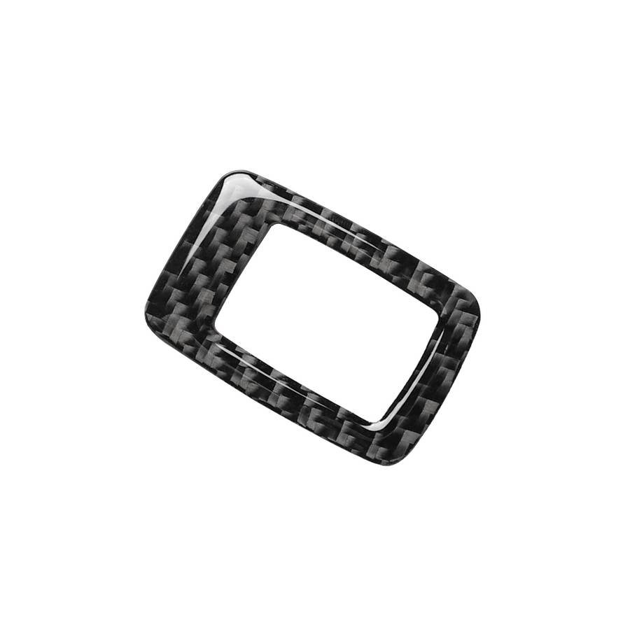 4 in 1 Car Carbon Fiber Tricolor Window Lift Switch Panel Decorative Sticker for BMW 2008-2013 X5 E7