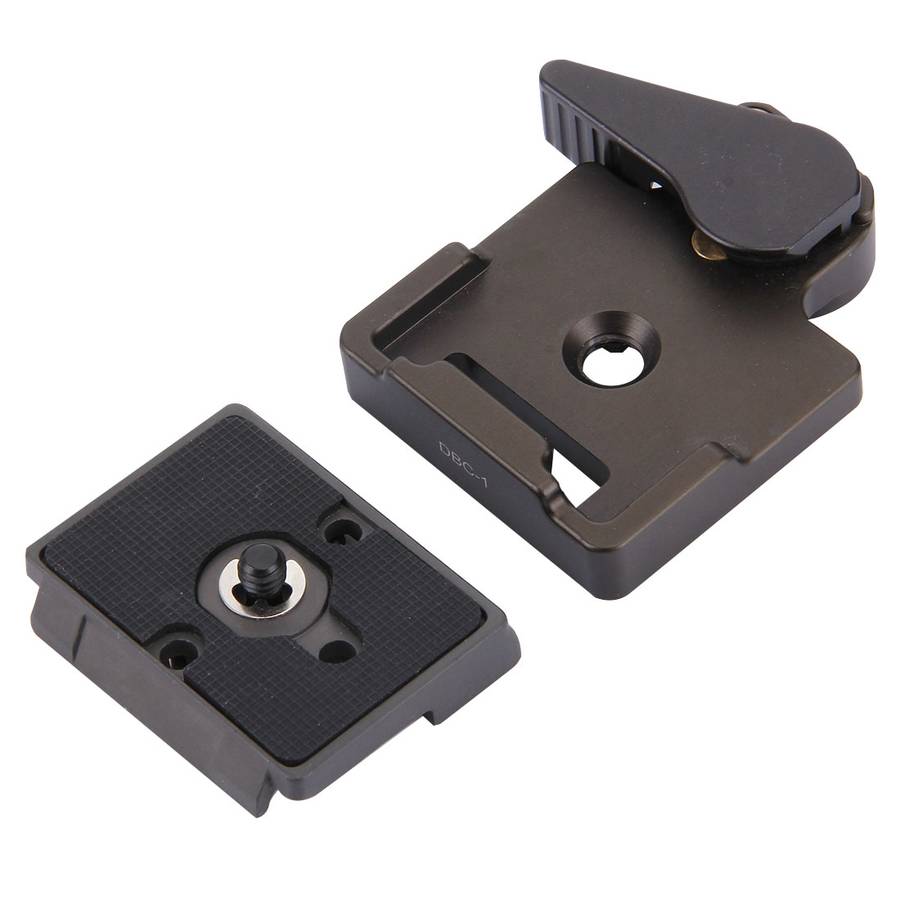 Fittest DBC-1 Aluminium Alloy Quick Release Clamp Adapter with 200PL-14 Quick Release Plate for Ca