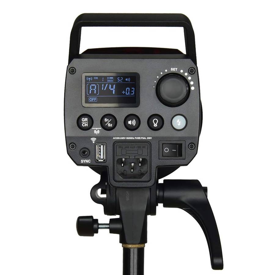 Godox MS300 Studio Flash Light 300Ws Bowens Mount Studio Speedlight (AU Plug)