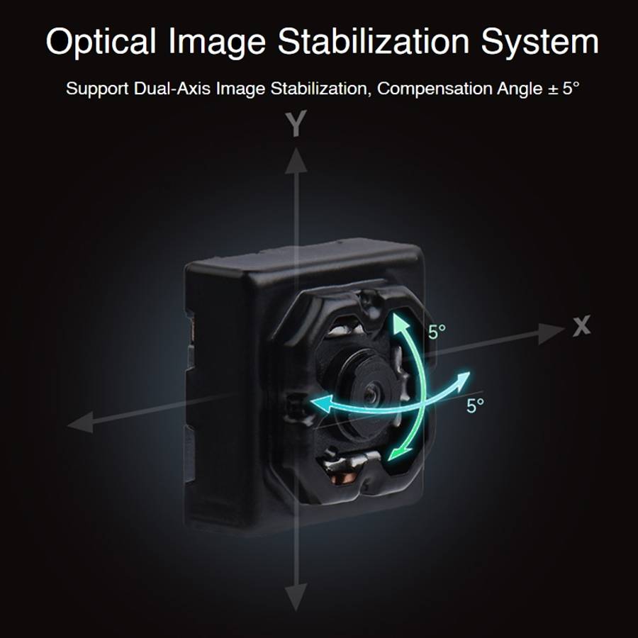 Waveshare 5MP OV5647 Optical Image Stabilization Camera Module for Raspberry Pi