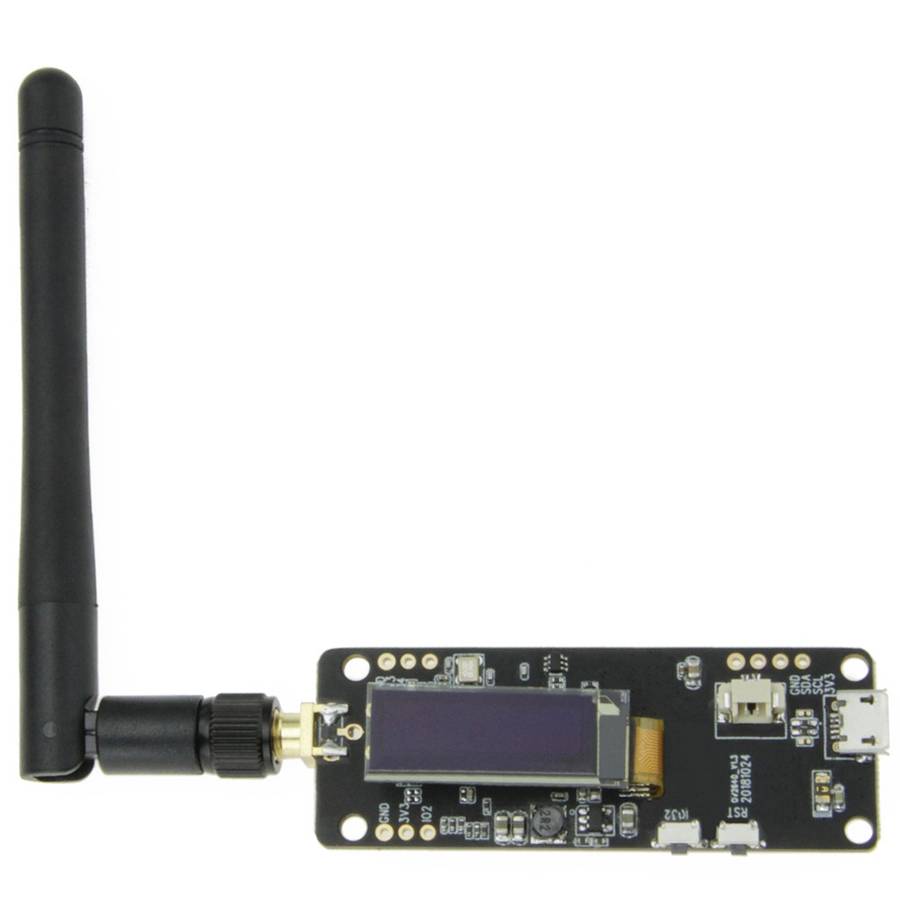 TTGO T-Journal Lens Camera Module OV2640 SMA WiFi 0.91 OLED Development Board with 3dbi Antenna