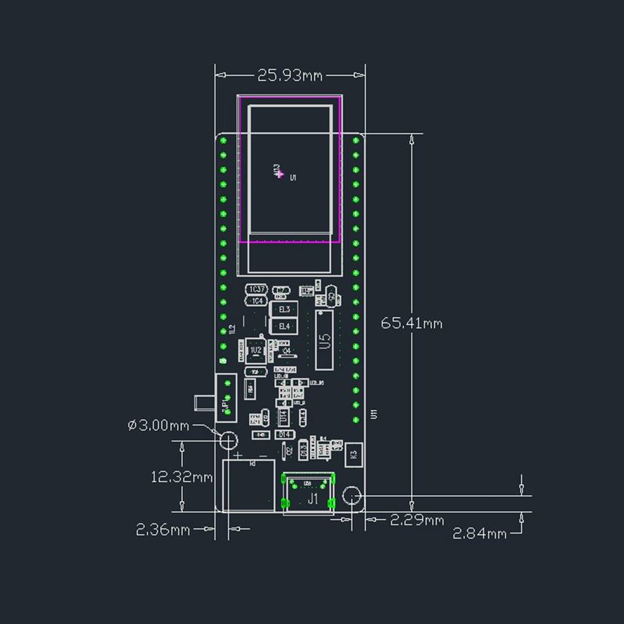 TTGO T-Koala ESP32 WiFi Bluetooth Module 4MB Development Board Based ESP32-WROVER-B