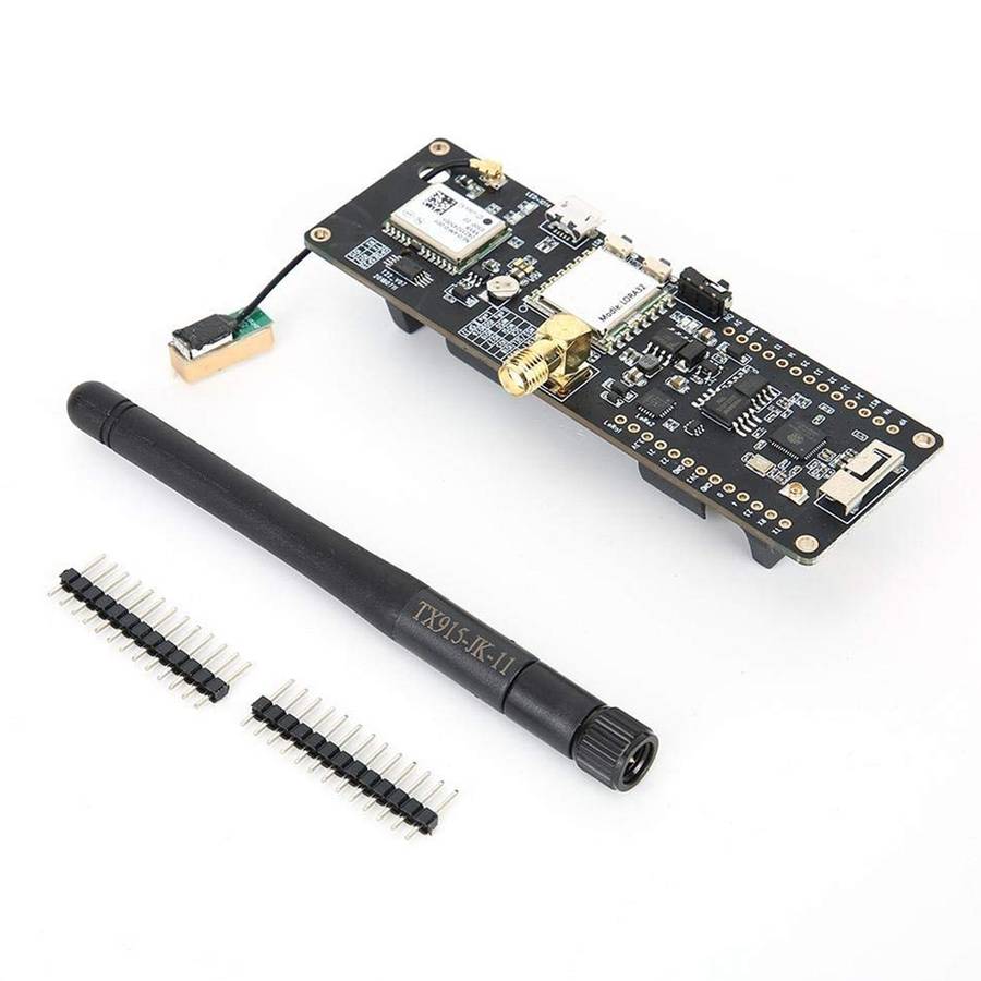 TTGO T-Beamv1.0 ESP32 Chipset Bluetooth WiFi Module 915MHz LoRa NEO-6M GPS Module with SMA Antenna,