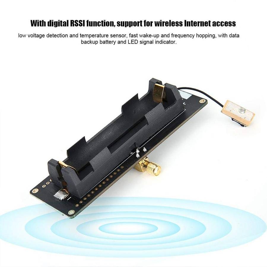 TTGO T-Beamv1.0 ESP32 Chipset Bluetooth WiFi Module 915MHz LoRa NEO-6M GPS Module with SMA Antenna,