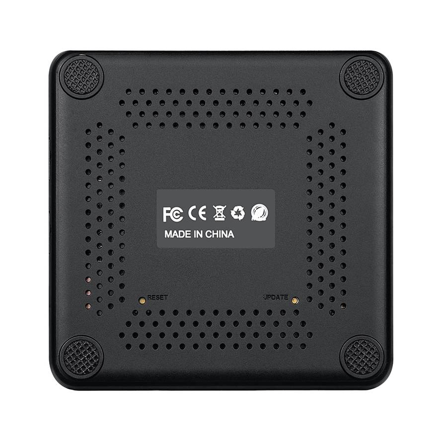 H10 6K HD Smart TV BOX,Android 9.0,Allwinner H6 Quad Core 64-bit ARM Cortex-A53,4GB+32 ... (Black)