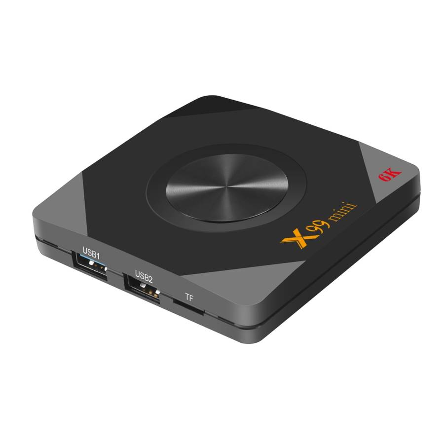 X99 Mini 6K HD Smart TV BOX,Android 9.0,Allwinner H6 Quad Core 64-bit ARM Cortex-A53,4GB+32GB, Sup