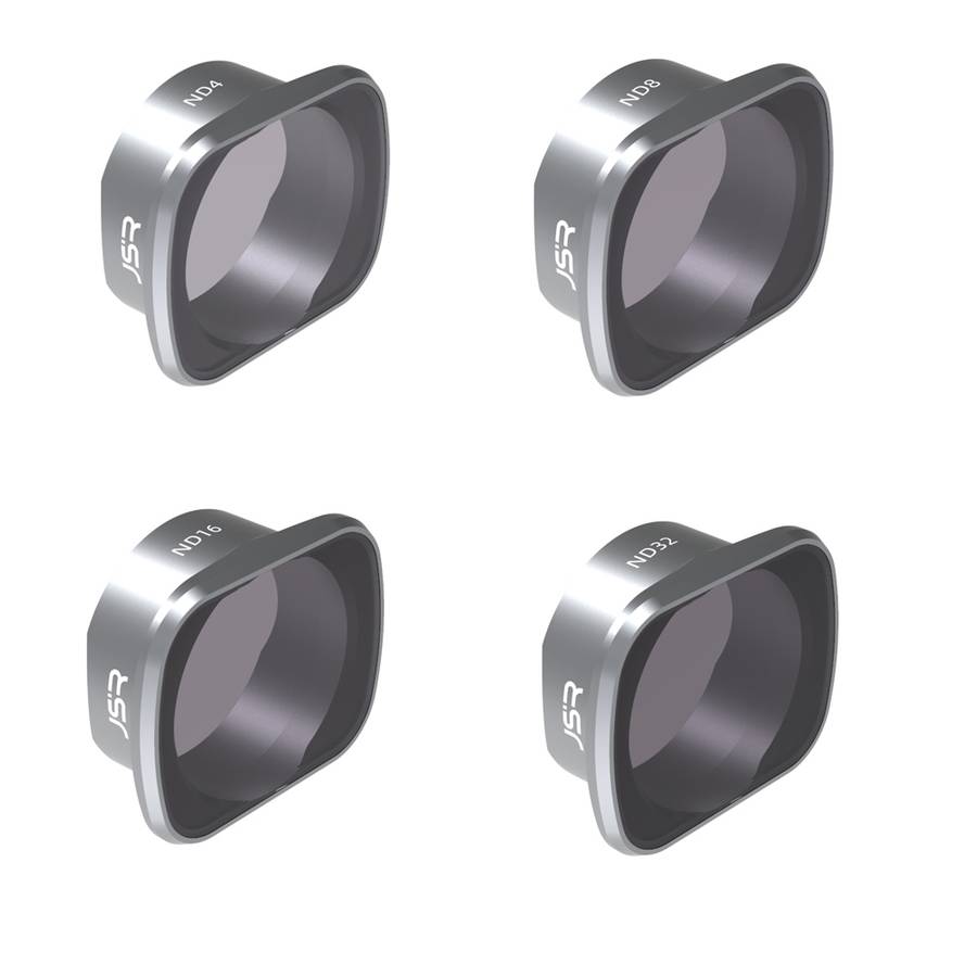 JSR KS 4 in 1 ND4+ND8+ND16+ND32 Lens Filter for DJI FPV, Aluminum Alloy Frame
