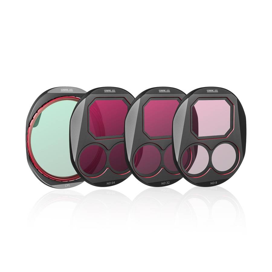 For DJI Mavic 4 Pro STARTRC 4 in 1 CPL ND8 ND32 ND64 Lens Filter Kit