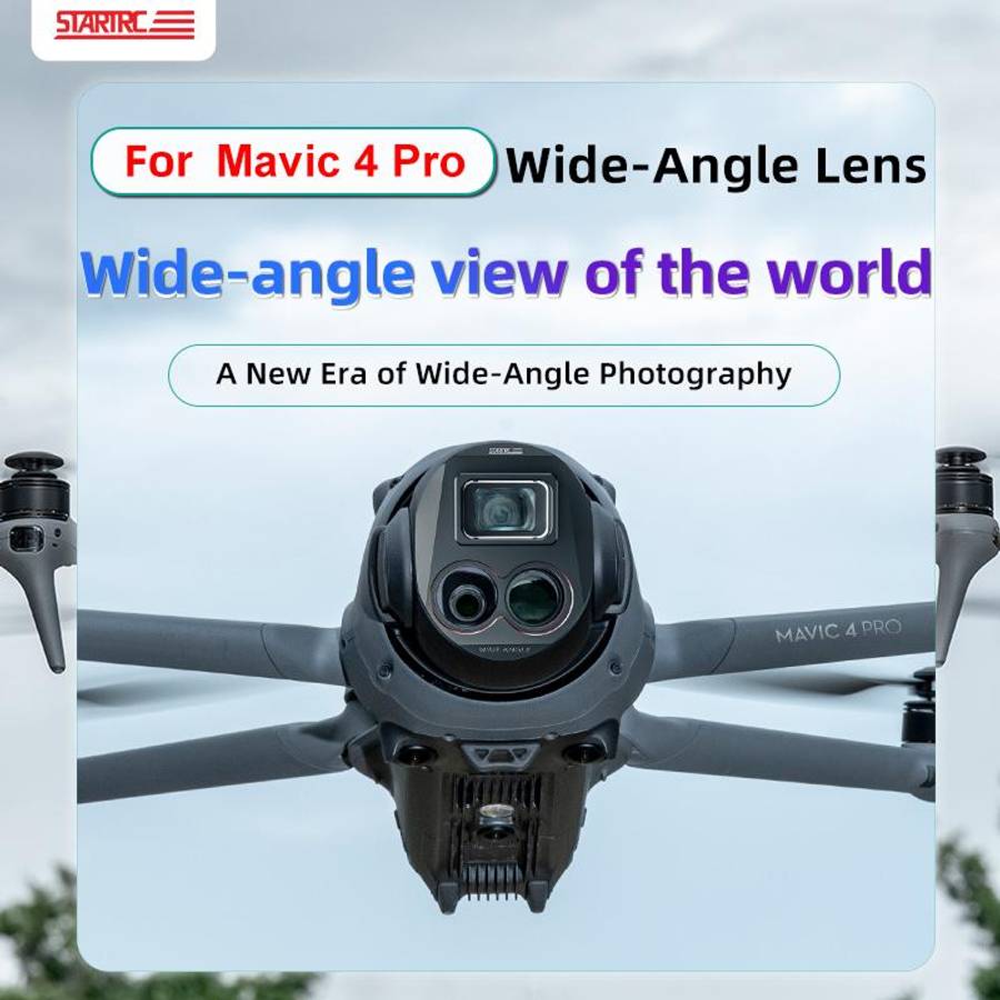 For DJI Mavic 4 Pro STARTRC Drone Wide-Angle Lens Filter (Black)