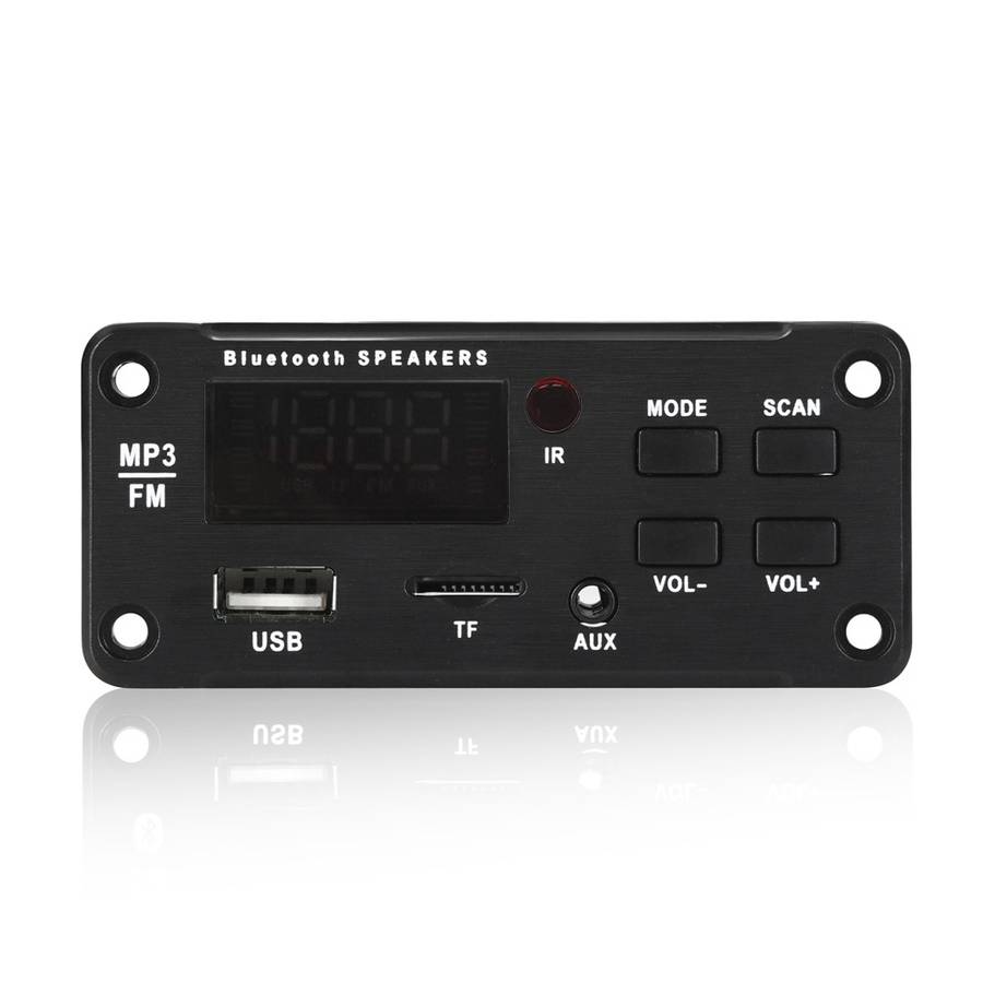 JX-916BT 12V 50W Color Screen Car MP3 Player,Support Bluetooth / FM / Call / Recording