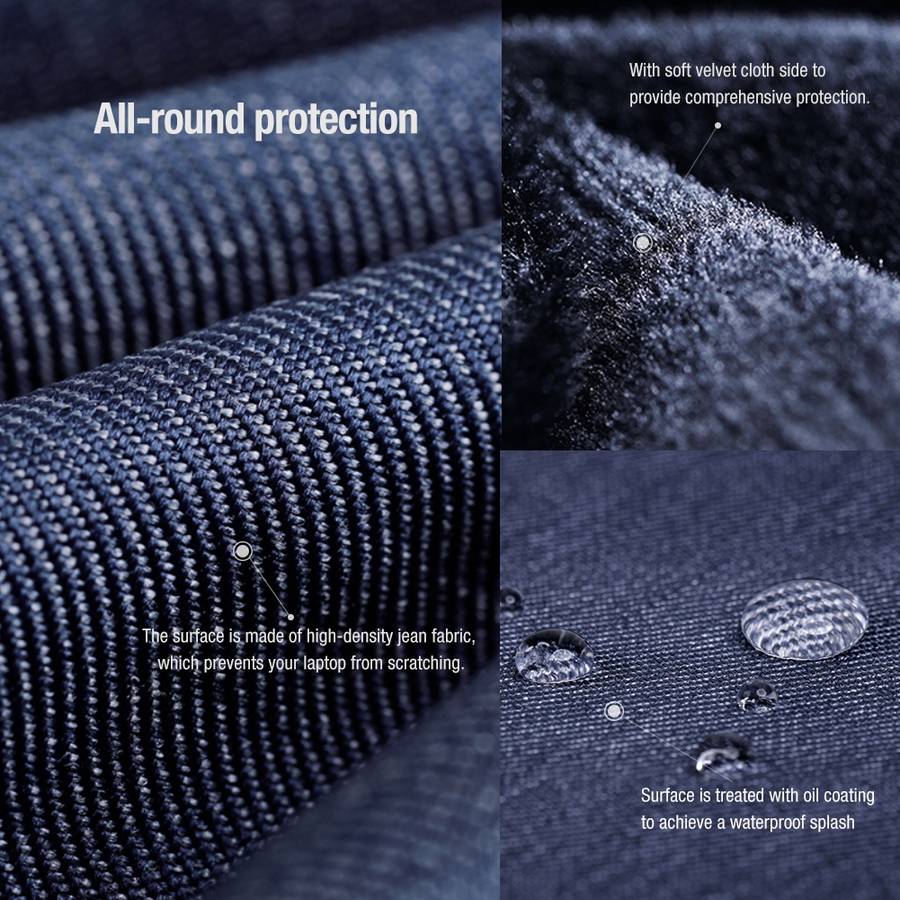 NILLKIN Commuter Multifunctional Laptop Sleeve For 16.0 inch and Below(Dark Gray)