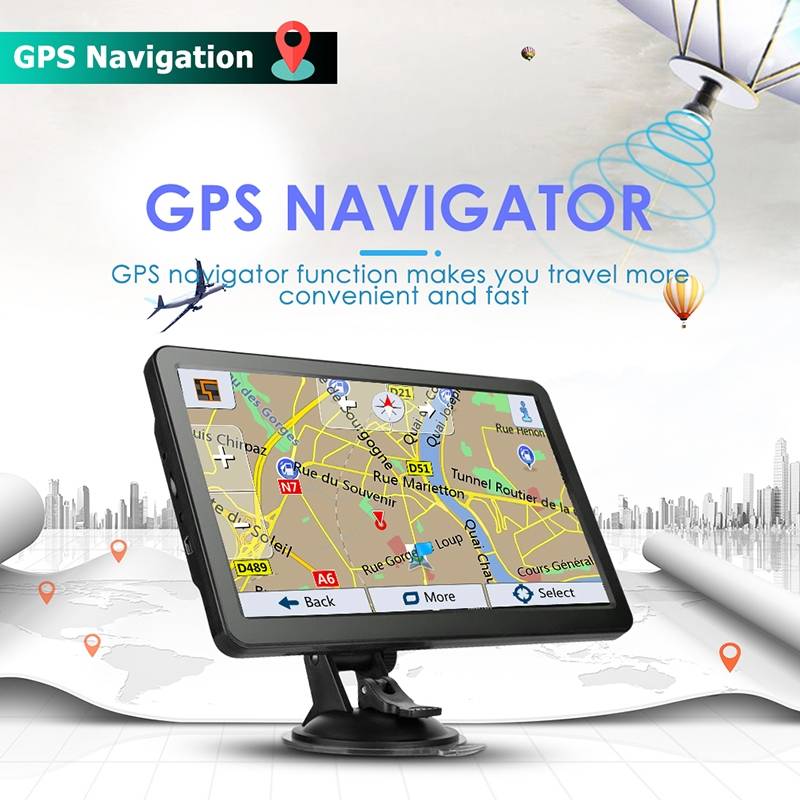 7 inch Car HD GPS Navigator 8G+128M Resistive Screen Support FM / TF Card, Specification:Southeast A