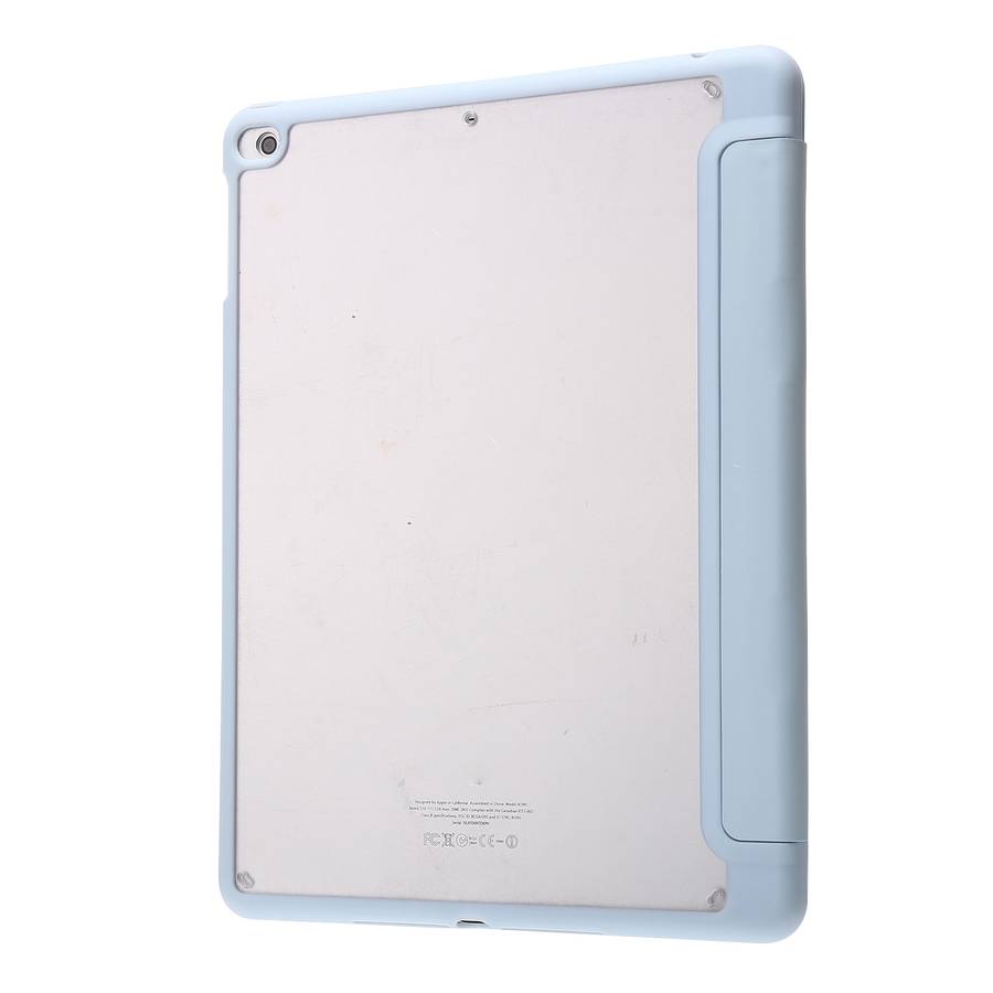 Deformation Acrylic Smart Leather Tablet Case For iPad 9.7 2017 / 2018 / Air / Air ... (Baby Blue)