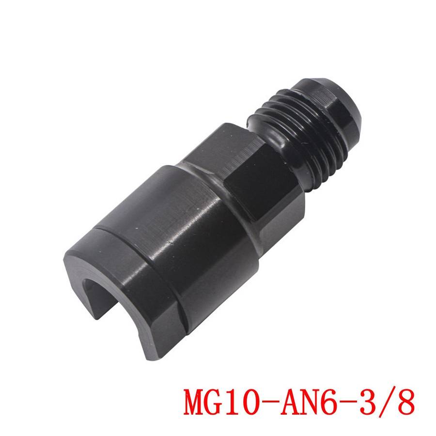 HF072-BK LS LS1 LS3 Fuel Rail Quick Connect Fitting Line Adapter AN6 3/8 Tube