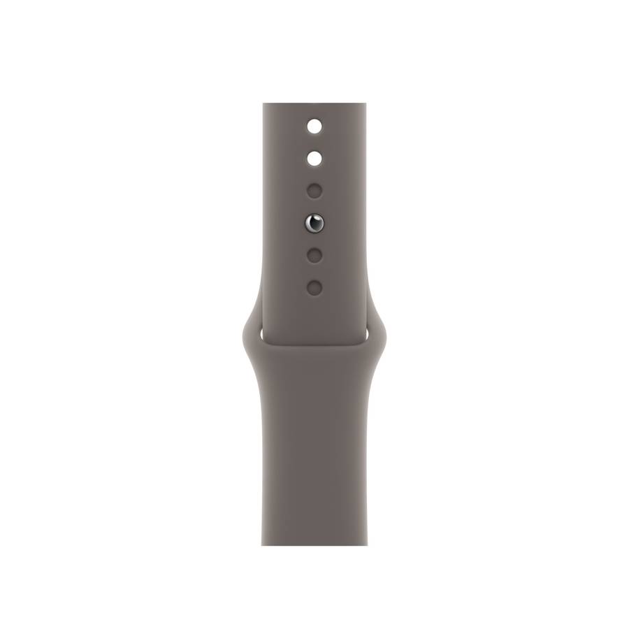 Silicone Watch Band For Apple Watch Series 9&8&7 41mm / SE 3&SE 2&6&SE&5&4 40mm / 3&2&1 38mm(Te