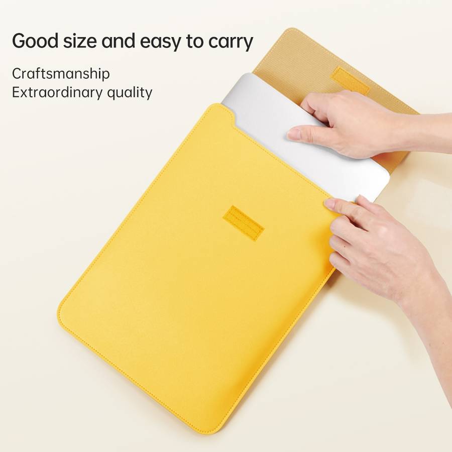 4 in 1 Lightweight and Portable Leather Computer Bag, Size:15.4/15.6/16.1 inches(Brown)