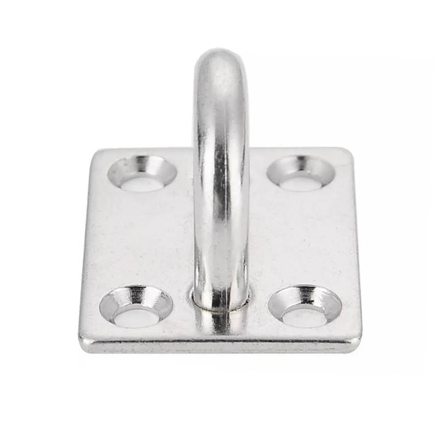 5 PCS 5mm 316 Stainless Steel Ship Square Door Hinges Buckle