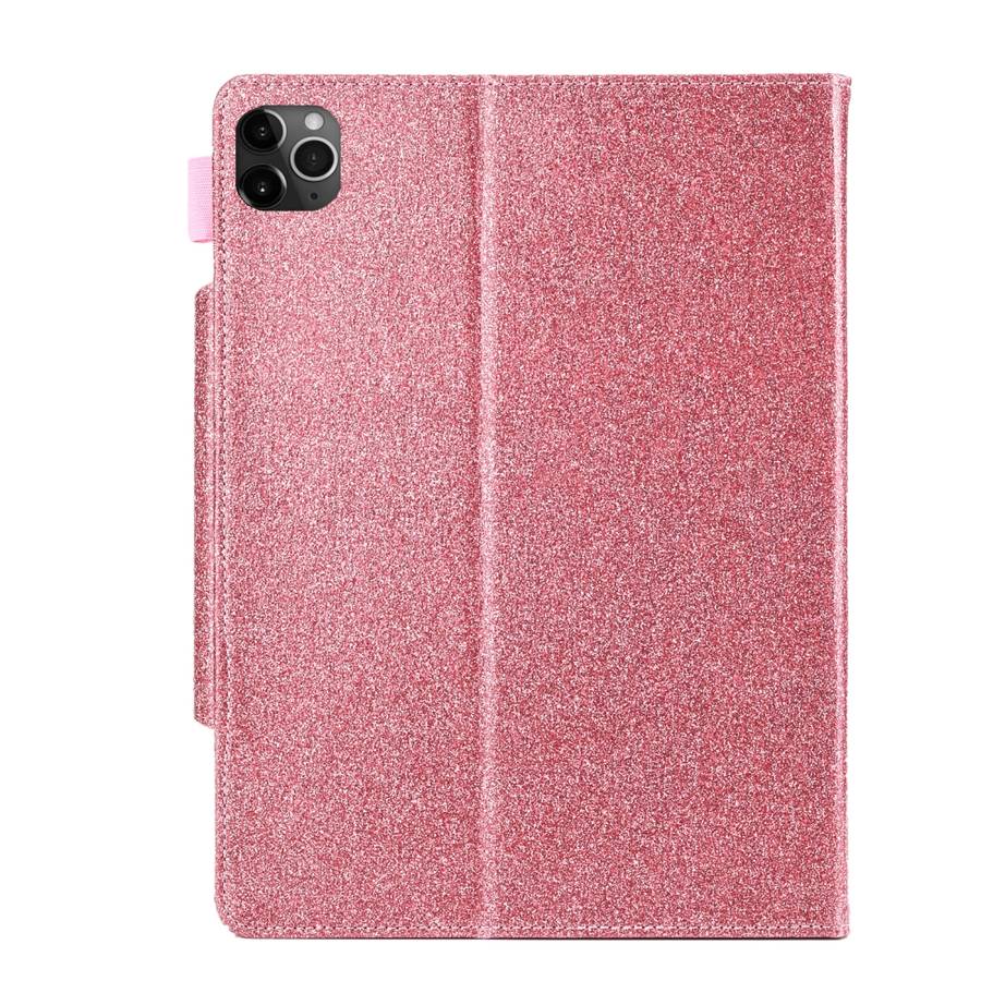 For iPad Pro 11 (2020) & (2018) Big Metal Button Business Tablet PC Protective Leather ... (Pink)