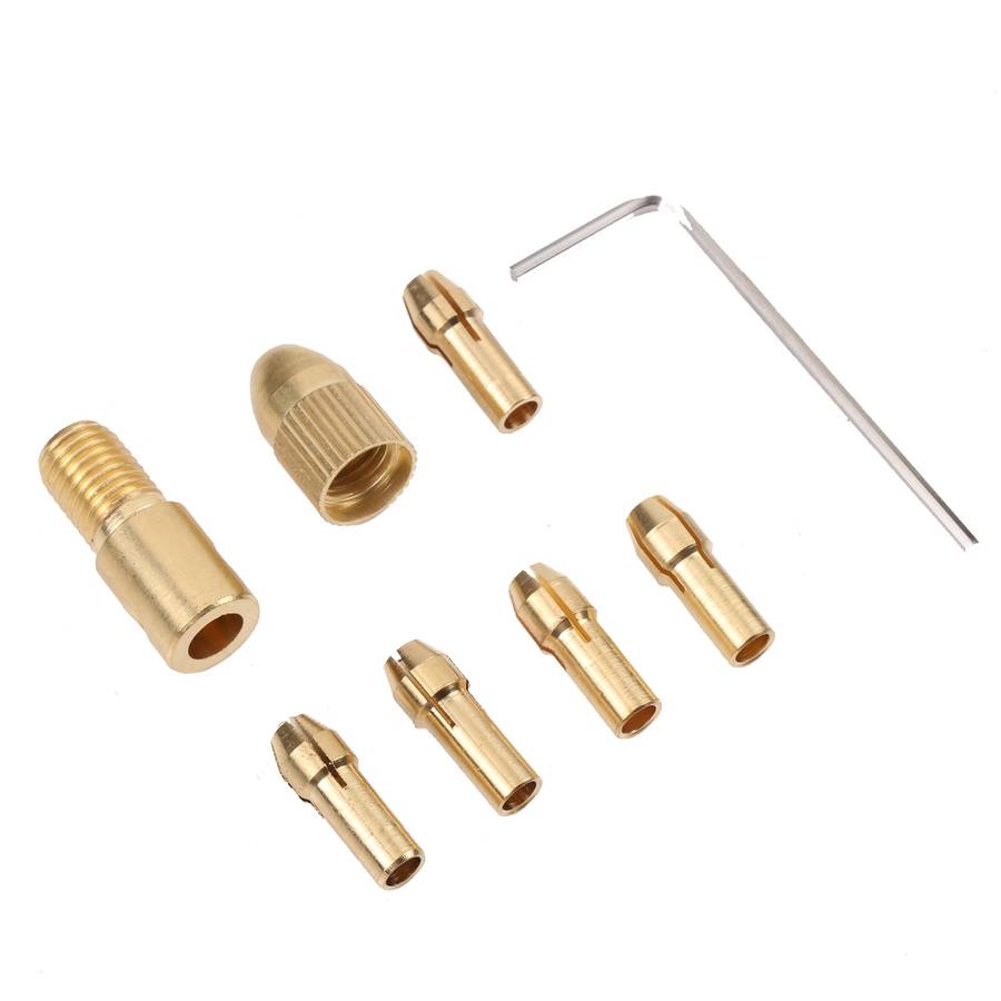 DIY-3.0 8 in 1 DIY Mini Chuck Fixture Clamp Drill Chuck Clip