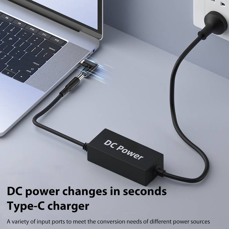 6.3x3.0mm 65W DC Input to USB-C / Type-C PD Power Adapter