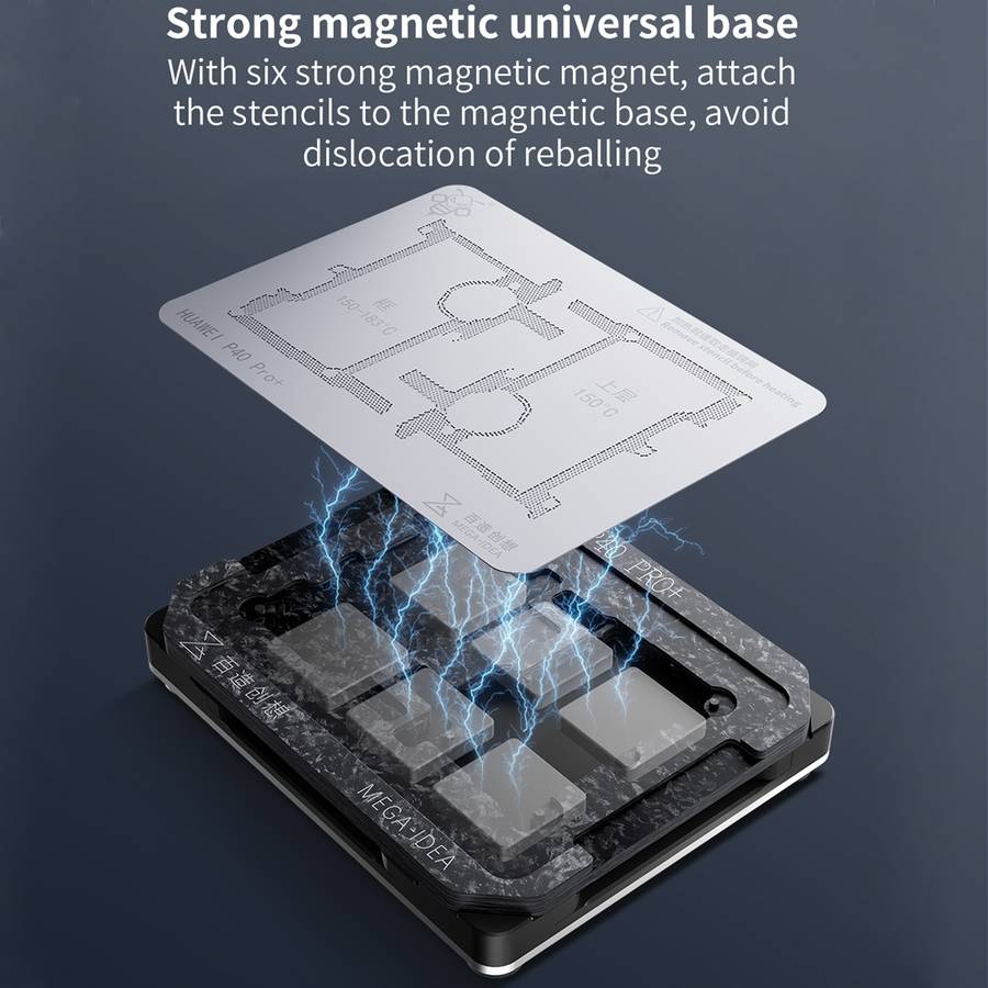 For Honor Magic3 Pro Qianli Mega-idea Multi-functional Middle Frame Positioning BGA Reballing Platfo