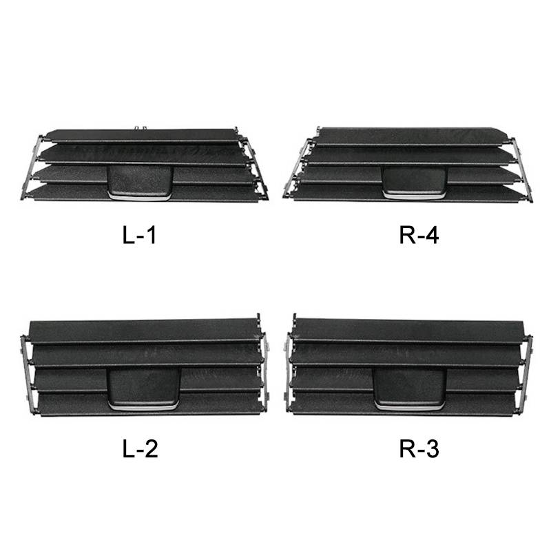 For BMW 3 Series E90 Left Driving Car Air Conditioner Air Outlet Panel 6422 9130 458-R, Style:Grille
