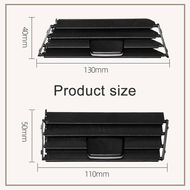 For BMW 3 Series E90 Left Driving Car Air Conditioner Air Outlet Panel 6422 9130 458-R, Style:Grille