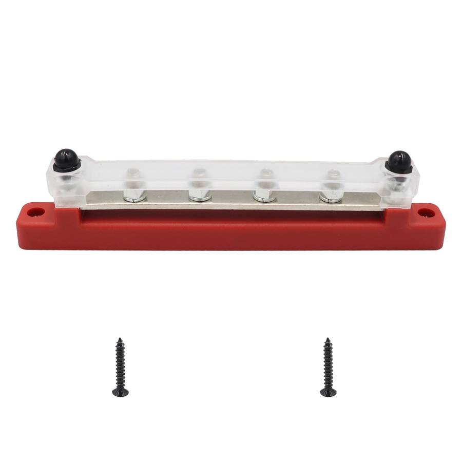 CP-3121-01 150A 48V RV Yacht Car Single-row 4-way Terminal Busbar