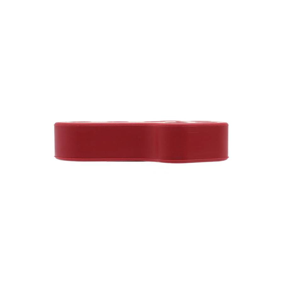 XH-6282 7 Holes Car Exhaust Hanger Bushing Muffler Rubber Insulator Mount Bracket(Red)
