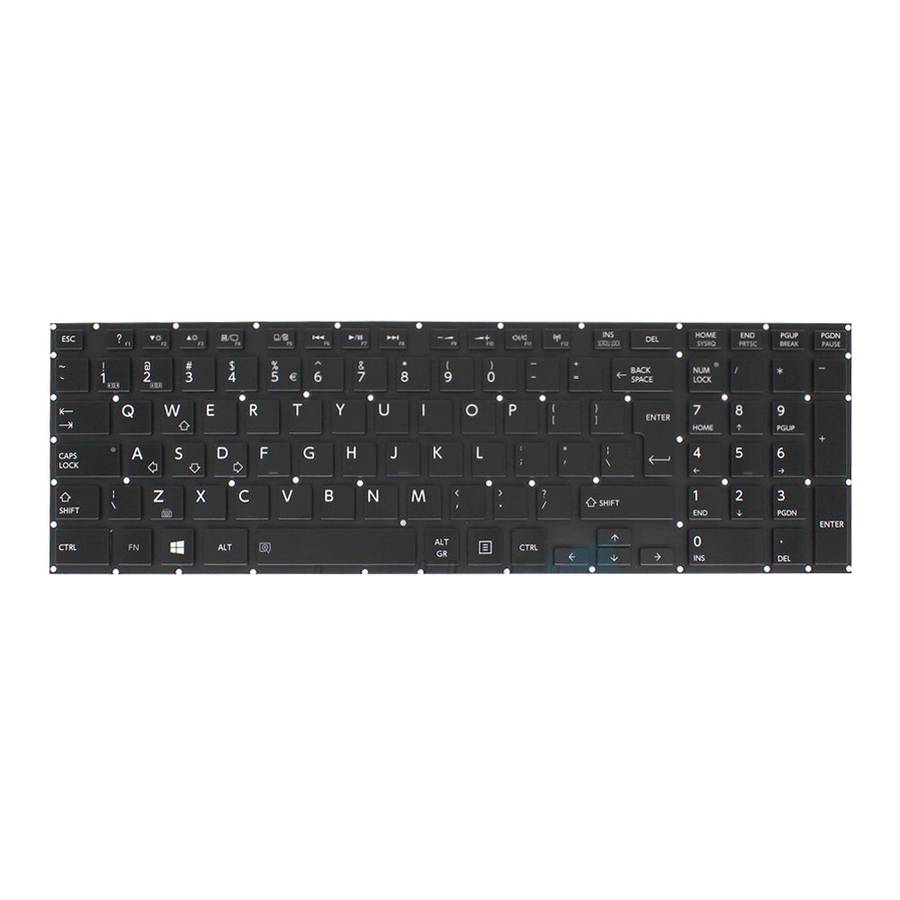 For TOSHIBA P55 / P55T / P55-A Laptop Backlight Keyboard