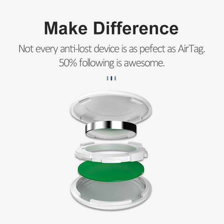 Global Location Tracker Anti-lost Protection Devices(White)