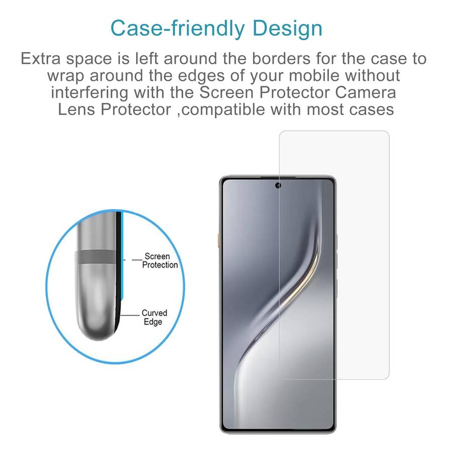For Tecno Camon 40 10pcs 0.26mm 9H 2.5D Tempered Glass Film