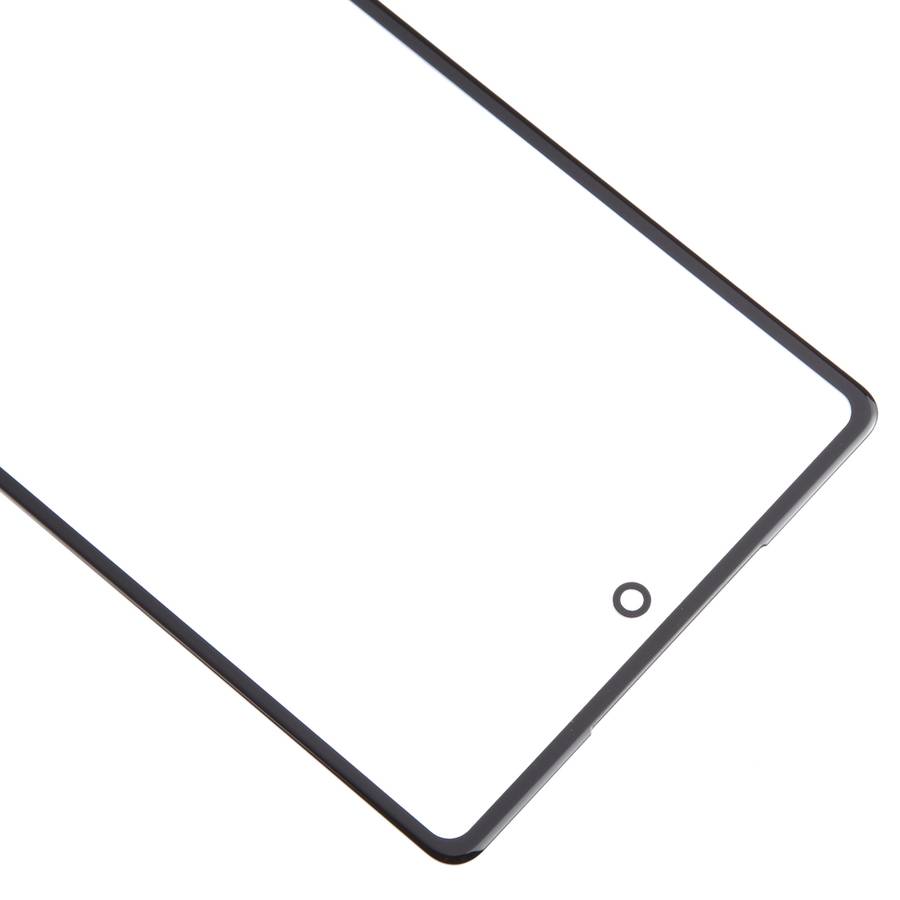 For Google Pixel 6a Front Screen Outer Glass Lens with OCA Optically Clear Adhesive