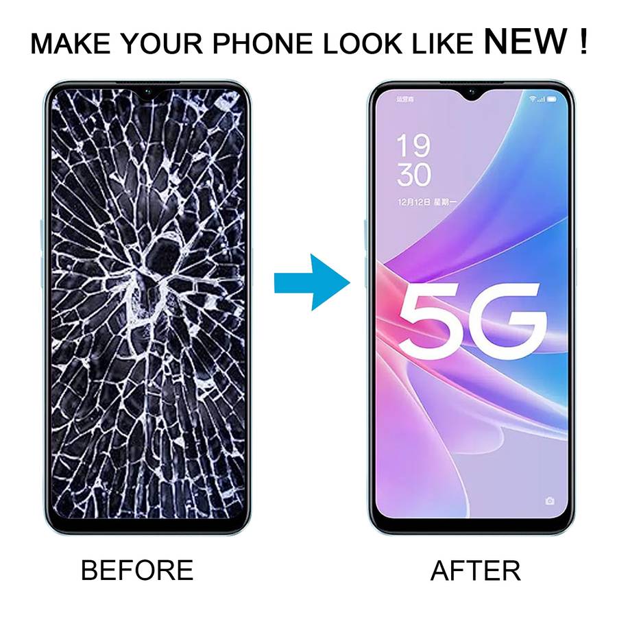 For OPPO A58x 5G OEM LCD Screen With Digitizer Full Assembly