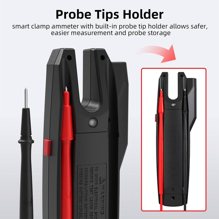 BSIDE U6 AC/DC Clamp-on Infrared Temperature Measurement Multimeter